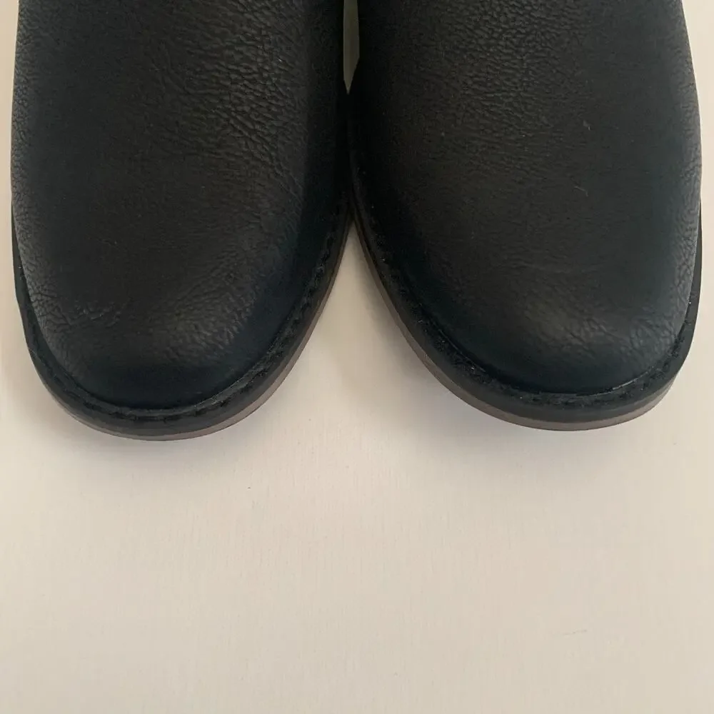 Perry Ellis Portfolio Men's Sz 9W Ultra Foam Bennett Wide Black Dress Shoes